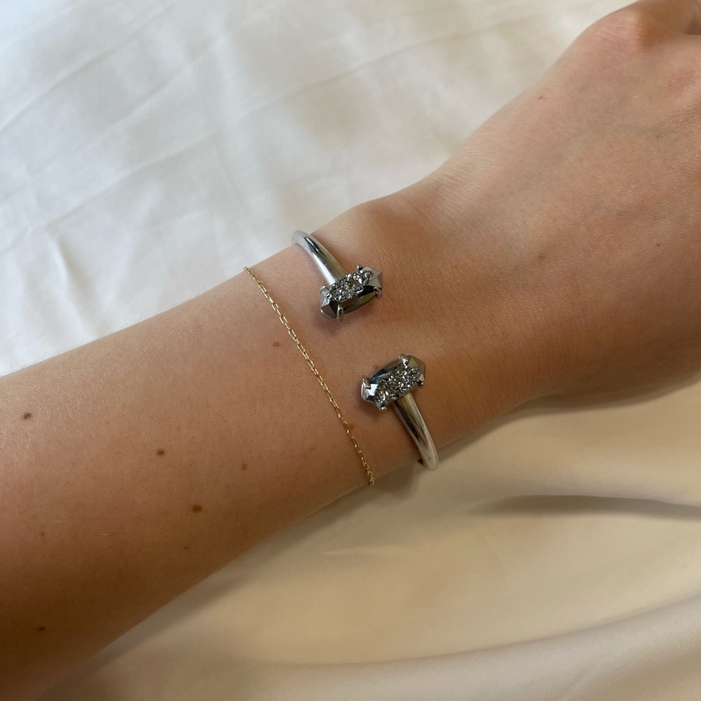 Kendra Scott Silver Cuff Bracelet